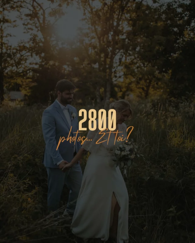 2800 photos. Oui, tu as bien lu.

C’est à peu près ce que je shoote sur une journée de mariage. Et je suis pas du genre à shooter en rafale comme un fou 😅

Mais entre les préparatifs, les cérémonies, les fous rires, les larmes, les surprises, les danses de fifous en soirée et les petits moments volés que personne n’a vus… ça grimpe vite !

Je me rends compte par contre, qu'au fil des années, j'arrive à moins shooter. Ou plutôt, à shooter plus intelligemment. L'expérience on dira. (ou alors je vieillis 😁)

La rafale peut paraitre utile en mariage, mais j'ai toujours pensé qu'elle ne te force pas à réfléchir, a être créatif, mais surtout, à vraiment t'immerger dans le moment.

Quand je déclenche, je sais que c'est CE moment que je veux, parce que tout me plaît. Et pas juste envoyer une rafale de 30 images et choisir après. Mais c'est un choix perso ! Je suis à l'aise comme ça et 100% dans le moment.

Tu te demandes pourquoi ça prend du temps de recevoir ta galerie? Ben voilà une partie de la réponse : trier tout ça, sélectionner les pépites, éditer chaque image avec amour… ça ne se fait pas en claquant des doigts 😱 

Quoique maintenant l'IA peut nous venir en aide, mais ce sera le sujet d'un prochain post.

📢 Petit message aux photographes qui traînent par ici :
Et toi, tu shootes combien sur un mariage ?
Balance ton chiffre en commentaire, je suis vraiement curieux !

MU & HA: @cleophey_maquilleuse x @piresa.coiffure
Robe: @agathe.loree
Lieu de Réception: @leclosdelasource x @la.gourmandine
Costume: @izac_officiel
Bijoux: @atelierarmande 

#photographemariage #canon #workflowphoto #mariage2025 #noeldoizi #photographelille #photographemariagelille #astucemariage #mariee2026 #bridetobe2026 #photofamille #photographefamille #ideedecomariage #firstlookwedding